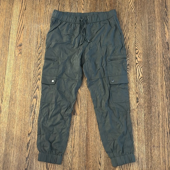 Banana Republic Pants - Banana Republic Tencel Cargo Jogger | Size Small Petite | Green